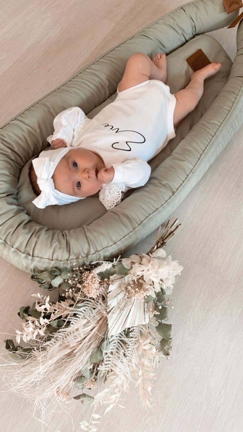 Buy Organic Baby Nest - Sage by Bubnest
